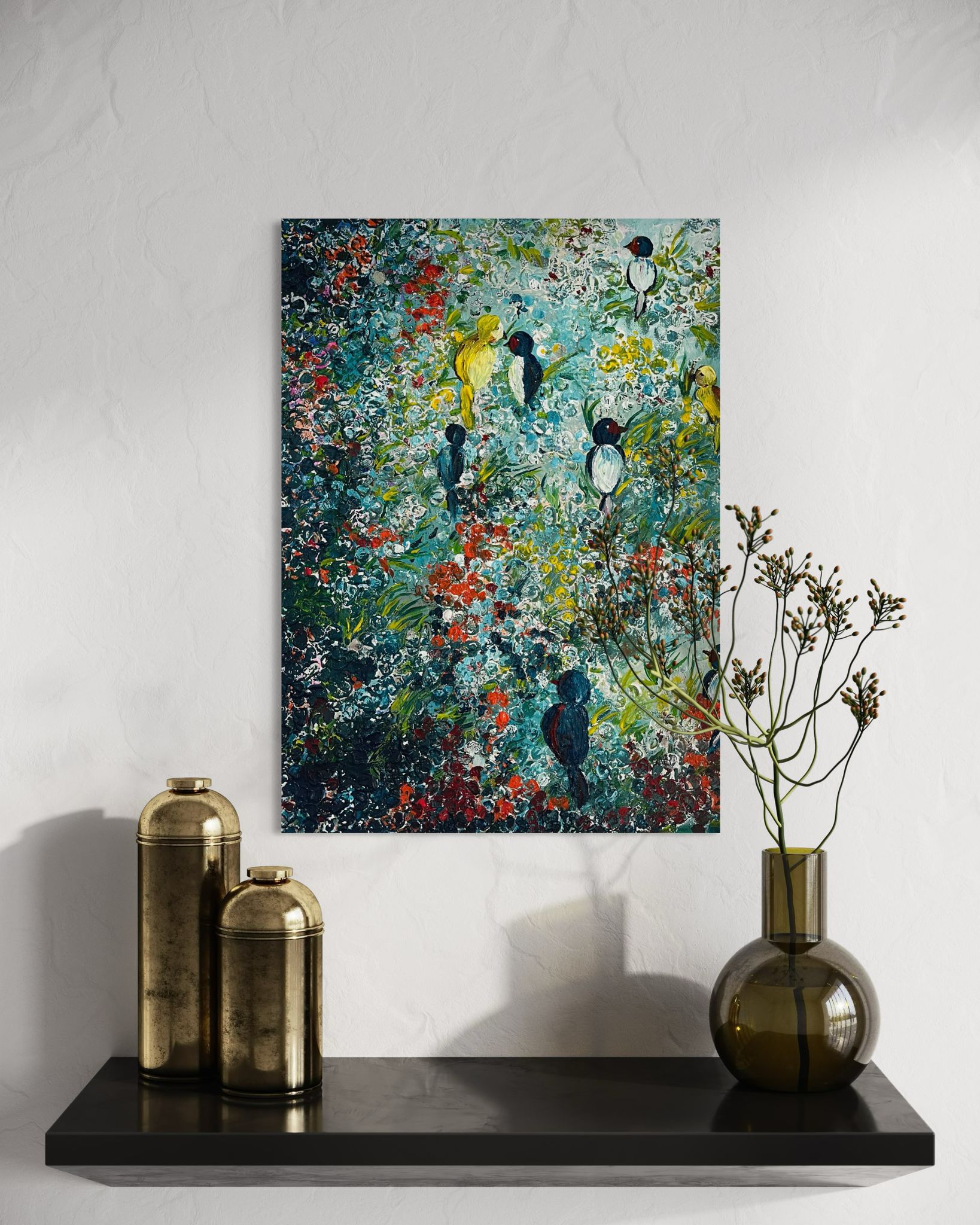 Birds in Jungle