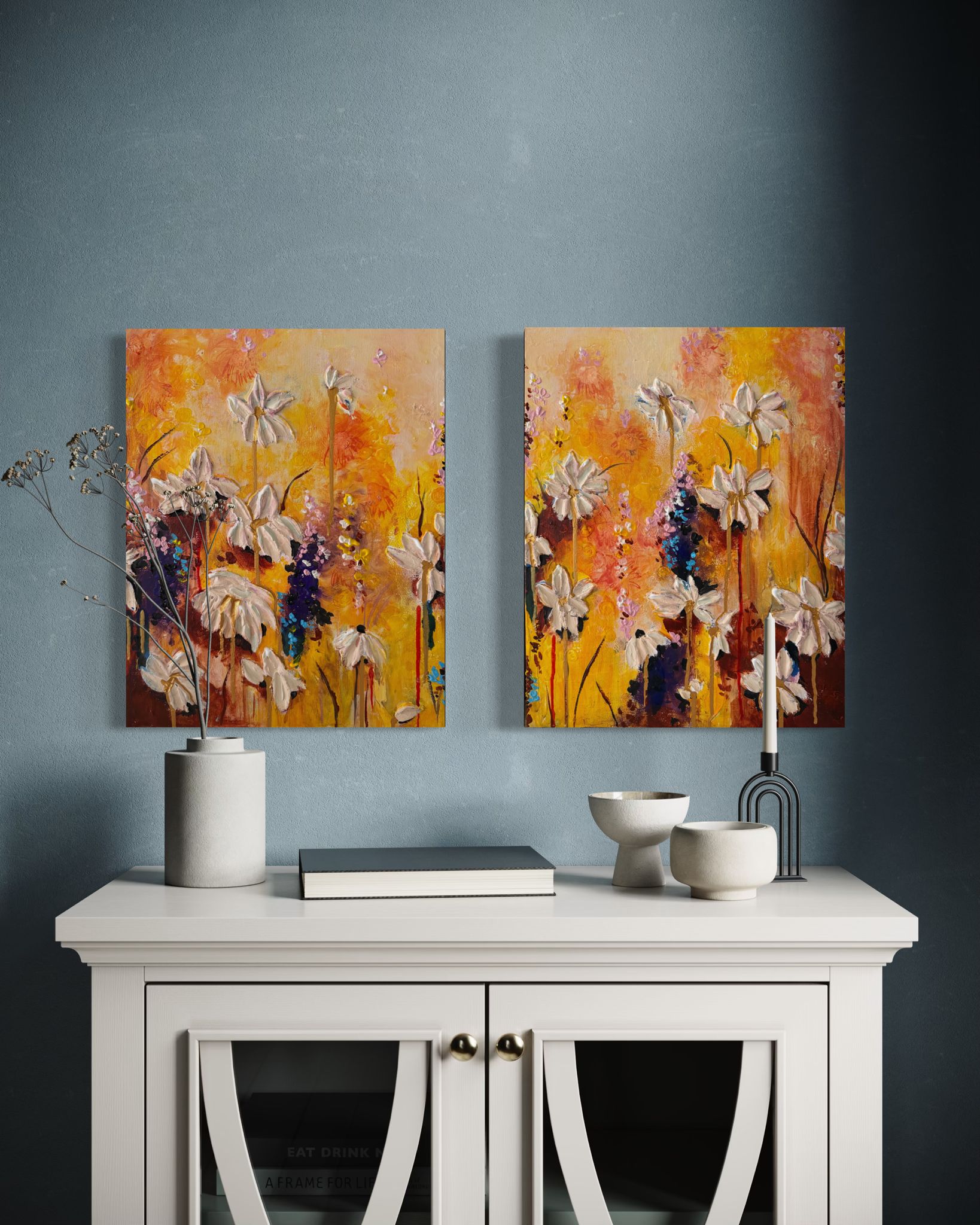 Sunlit Flowers